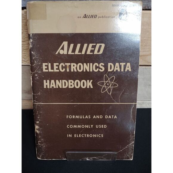 VTG Allied Electronics Data Handbook 1966 Allied Radio Corporation Paperback - Picture 1 of 2